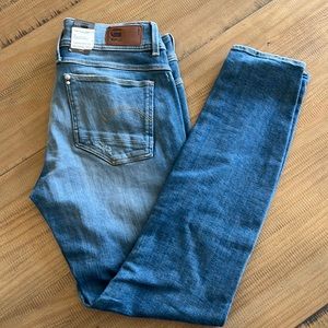 Raw medium aged destroy jeans sz 30